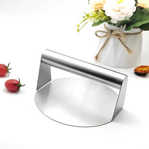 Ensemble de barbecue en acier inoxydable pour le camping en plein air, fête, outils pour la viande et la volaille, presse à <span class=keywords><strong>hamburger</strong></span> en métal, préparation de hamburgers - Product Image 1