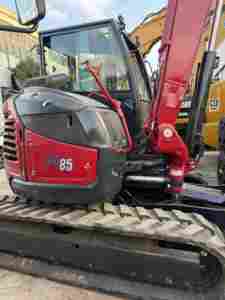 Miniexcavadora Yanmar Vio85 de 8 Toneladas, Motor Original con Bomba, Rodamiento PLC, Excavadora Compacta para Construcción y Paisajismo, Certificación CE - Product Image 2