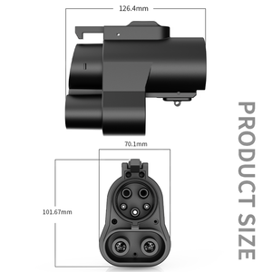 Adaptateur de charge EV NACS vers CCS1 pour Ford Mustang Mach E, VW ID4, Hyundai Ioniq 5, Tesla Supercharger, IP65, extérieur, AC - Product Image 6