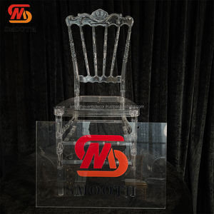SMOOTH Factory Price Crystal Transparent <b>Clear</b> Acrylic Plastic Resin <b>Chair</b> Detachable <b>Chair</b> For Wedding - Product Image 4