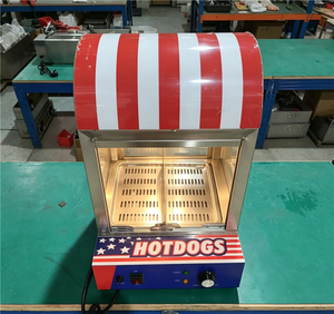 Calentador de Hot Dogs Compacto de Sobremesa, Ahorro de Energía, Estación <span class=keywords><strong>para</strong></span> Calentar Salchichas, Fácil de Limpiar, Ideal <span class=keywords><strong>para</strong></span> Puestos de Comida Pequeños y Alquiler <span class=keywords><strong>para</strong></span> Fiestas - Product Image 3