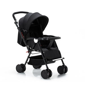 Système de voyage léger 3-en-1 Poussette compacte en lin avec marcheur à roues et sièges <span class=keywords><strong>auto</strong></span> <span class=keywords><strong>9</strong></span>-36kg - Product Image 2