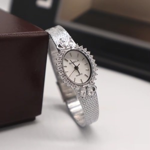 Vintage Luxury Ruby Gold-Plated Oval Brass Women's <b>Watch</b> Niche High-End Exquisite Acrylic Strap Quartz Pointer Waterproof <b>Watch</b> - Product Image 1