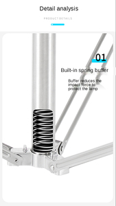Professional Stainless Steel Heavy Duty Photography Light Stand <strong>Tripod</strong> - Product Image 3
