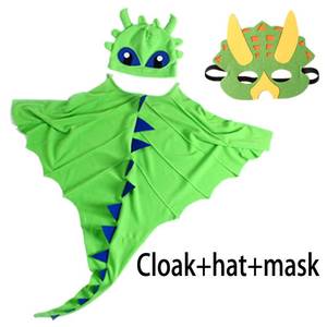Capas de Dragón para Niños MS Dinosaur, Disfraces para Fiestas de Halloween, Día del Niño, Accesorios de Disfraces con Máscaras - Product Image 5
