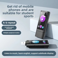 Enregistreur vocal voiture étanche sport haute résolution Mini Radio FM écran tactile bleu dent Portable lecteur MP3