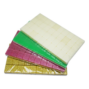 Mini Mahjong Tiles Portable Travel Set Acrylic Crystal Mahjong For Chess Card <b>Entertainment</b> 4 Players Universal Use - Product Image 2