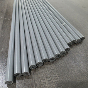 耐久性と多用途のダークグレーホワイト<span class=keywords><strong>PVC</strong></span>ロッド1300*2000mmプレートカスタムカッティングサービス複数用途向け - Product Image 1