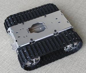 แชสซีรถถังตีนตะขาบสำหรับรถสมาร์ทคาร์ ชุดแชสซีหุ่นยนต์เคลื่อนที่ควบคุมผ่าน WiFi ของเล่นเสริมทักษะ STEM แบบ DIY รุ่น A K33 - Product Image 5