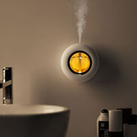 Diffuseur d'huiles essentielles ultrasonique AeroScent avec veilleuse tactile, minuterie et pulvérisation de parfum