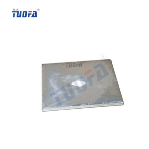 Correa de sección galvanizada en caliente/placa Base Stay/conjunto de varilla Crucettaa <span class=keywords><strong>Pletina</strong></span> para accesorios de energía eléctrica arandela cuadrada - Product Image 2