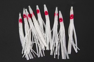 Señuelos de Pesca de PVC y Goma Suave en Forma de Calamar de 6 cm, 5 Colores, para Pesca en Agua Salada, Ríos y Lagos - Product Image 5