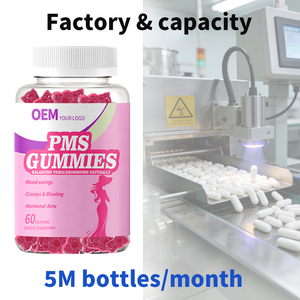 Gomitas para el Alivio del SPM y Equilibrio Hormonal de Marca Privada OEM, Fórmula y Empaque Personalizados, Ventaja de Costo por Volumen y Suministro Estable - Product Image 4