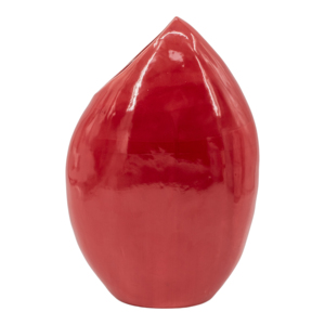 Vaso in ceramica lucido a forma di goccia, vaso scultoreo per fiori, per soggiorno, camera da letto, ufficio, decorazione da scrivania - Product Image 3