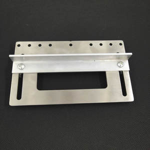 Posicionador de Perforación para Manijas de Puerta de Acero Inoxidable, Herramienta Auxiliar para Instalación de Puertas de Gabinete de Carpintería, Herramienta de Perforación con Buje - Product Image 1