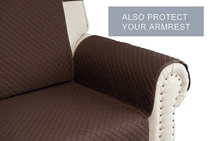 Qbellpet - Protetor de sofá acolchoado à prova d'água para crianças, cães, animais de estimação, protetor antiderrapante, com 1/2/3 lugares, novo design - Product Image 4