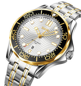 Skmei – <span class=keywords><strong>montre</strong></span>-<span class=keywords><strong>bracelet</strong></span> étanche en acier inoxydable pour hommes, <span class=keywords><strong>bracelet</strong></span> métallique, <span class=keywords><strong>plongée</strong></span> à Quartz, 9276 - Product Image 3