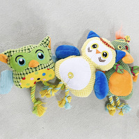 Collection de jouets durables résistants à la mastication pour le soulagement de l'ennui pour chiens grandes races