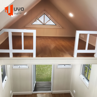 Maison conteneur préfabriquée UVO, mobile et démontable, unités résidentielles à connexion rapide pour une vie moderne