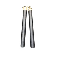 Bâton d'entraînement en fibre de carbone pour arts martiaux, 2,5 mm, 28 cm, léger, antidérapant, pour l'entraînement et les exercices