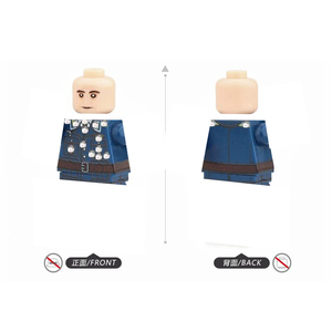 ทหารเยอรมันสมัยสงครามโลกครั้งที่ 2 ชุดทหารบก ทหารเรือ ทหารบัญชาการ ทหารนายพล ชุดเครื่องแบบทหารปกติ ขนาด 4 ซม. ทำจากพลาสติก ABS ประกอบเป็นของเล่นทหาร - Product Image 5