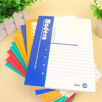 Carnet de composition à couverture rigide en papier couleur personnalisé HQB OEM/ODM A4/A5/A6/B5/B6 – Reliure parfaite/collée/agrafée pour le bureau