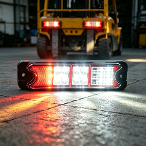 Conjunto de Luces Traseras LED de 12V 24V para Semirremolque, Camión, Luz de Freno Trasera, Intermitente, Lámpara Indicadora, Luz Trasera para <span class=keywords><strong>Caravana</strong></span>, Piezas Impermeables - Product Image 1
