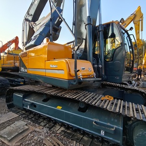 Transport Gratuit, Excavatrice sur Chenilles d'Occasion Hyundai 220LC-9S Originale pour Grands Chantiers de Construction, Prix des Excavatrices d'Occasion - Product Image 5
