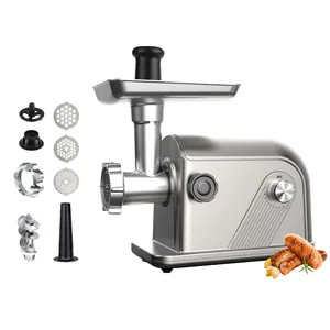 Professional Commercial 3 in 1 2000w Metal Mince Head Multifunctional Electric Meat Grinders Slicers
