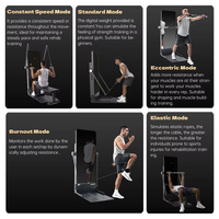 IMBODY POWER O Station de musculation Station de fitness Miroir de fitness intelligent Multi-appareil de musculation Équipement d'entraînement musculaire Entraîneur à domicile