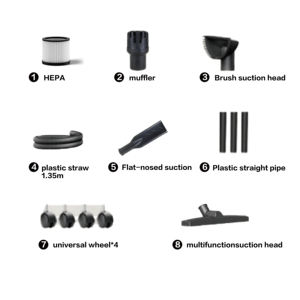 Prezzo commerciale 800w 69Kpa ad alta potenza Canister Vacumms Aspirapolvere potente Aspirapolvere uso per ufficio domestico - Product Image 6