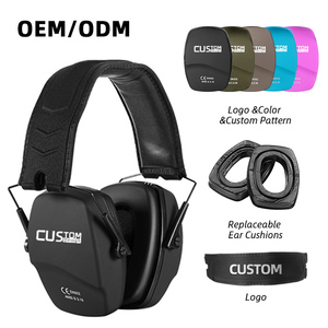 Новые тактические наушники для защиты слуха с шумоподавлением 25 дБ, сертифицированные <span class=keywords><strong>ANSI</strong></span>, с прочным оголовьем из ABS/нейлона - Product Image 5