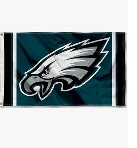 Bandera Personalizada de Alta Calidad de los Philadelphia Eagles, Diseño Retro Alternativo con Rayas, Grande de 3 pies x 5 pies, para Interior y Exterior - Product Image 2