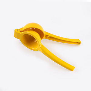 Presse-agrumes manuel vert jaune en aluminium, pince à citron, presse-fruits pour usage en cuisine - Product Image 4