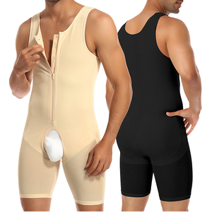 Haute qualité colombien corps Shaper pour hommes en gros Spandex Compression vêtement poitrine Shaper gynécomastie chirurgie respirant - Product Image 3