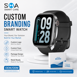 Smartwatch Rettangolare Personalizzato a Prezzo di Fabbrica, Chiamate Bluetooth, Display TFT da 2.0 Pollici, Orologio Sportivo Giallo per Distributori di Marca - Product Image 6