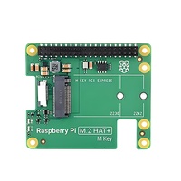 Raspberry Pi 5 Resmi Original PCIe ke M.2 NVMe SSD Raspberry Pi M.2 HAT+ untuk Raspberry Pi 5
