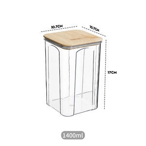 Yongli FJG002 1400ml Kit de pot de démarreur de <span class=keywords><strong>levain</strong></span> en plastique pots de démarrage aigre réutilisables pour la fabrication de <span class=keywords><strong>pain</strong></span> fait <span class=keywords><strong>maison</strong></span> - Product Image 5