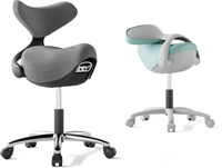 Tabouret de bureau pivotant moderne réglable en hauteur, chaise de bar multi-usages pour la maison, le salon, le bar, le salon de coiffure et les espaces calmes