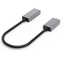 Câble DP vers VGA de qualité supérieure 1080P, blindé par paire torsadée, gaine en PVC, connecteurs plaqués or pour moniteur, HDTV, projecteur