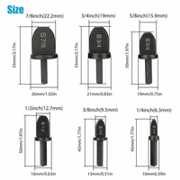 6 pièces 1/4, 3/8, 1/2, 5/8, 3/4, 7/8 pouces en cuivre, extenseur de tuyau, Tube de balancement, outils d'évasement Kit d'embouts