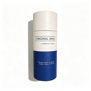 Serviettes compressées jetables pour le visage et les mains, lingettes en tissu non tissé, serviettes originales pour la peau, personnalisables pour hôtels et voyages - Product Image 1