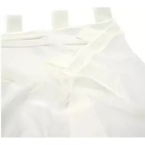 Cortinas de Voile Blancas de 2.30m, Translúcidas, Modernas, para Sala de Estar - Product Image 1