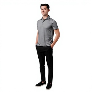Regular Fit Solid Men's Short Sleeve Pocket <b>Shirts</b> ODM Anti-Wrinkle Breathable Heat-Transfer Printed Front Quick Dry Polyester - Product Image 1