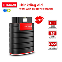 Thinkdiag-Herramienta de escáner de lector de código OBD2 PK Ediag versión Pro compatible con todos los 16 servicios de reinicio