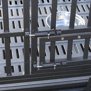 Gabbia per Cani Resistente in Metallo, Recinto per Cani di Taglia Grande, Facile da Montare, con Ruote e Vassoio Rimovibile - Product Image 5