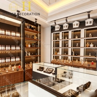 Présentoir de Comptoir Haut de Gamme pour Parfums, Étagère de Présentation de Parfums, Décoration de Comptoir pour Magasin de Parfums, Kiosque de Présentation de Parfums