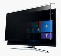 Bingkai gantung akrilik layar Privasi pelindung layar Privasi Filter layar untuk Laptop dan Monitor Desktop 19 "-32" anti-silau