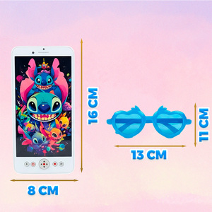 Ensemble de téléphones portables jouets pour enfants avec lunettes portables et effets sonores amusants pour jeux de rôle imaginatifs à partir de 3 ans - Product Image 5