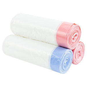 ถุงขยะเชือกรูด42แกลลอน60L วัสดุ LDPE หรือ PLA เป็นมิตรกับสิ่งแวดล้อมพิมพ์ลายตามสั่งมีกลิ่นหอมหรือไม่มีกลิ่นบนม้วน - Product Image 5